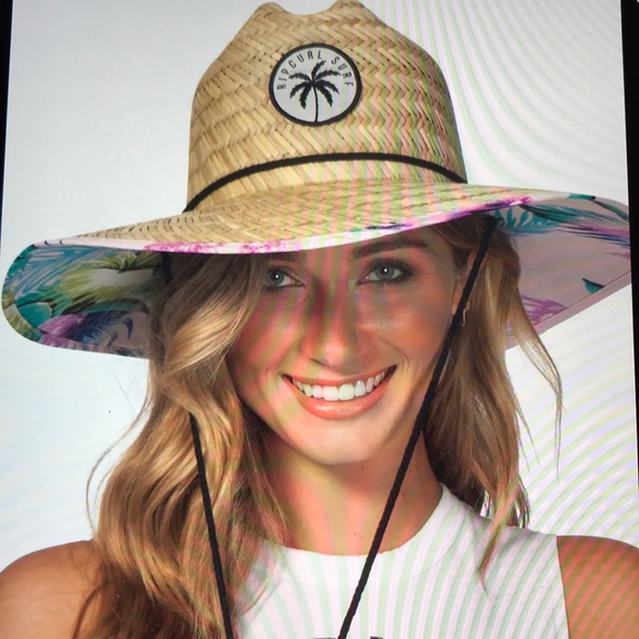 Rip Curl Accessories - Rip Curl Ophelia Straw Sun Hat NWOT